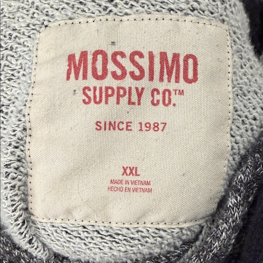 Mossimo Supply Co. Black and Gray Hoodie - Picture 5 of 5